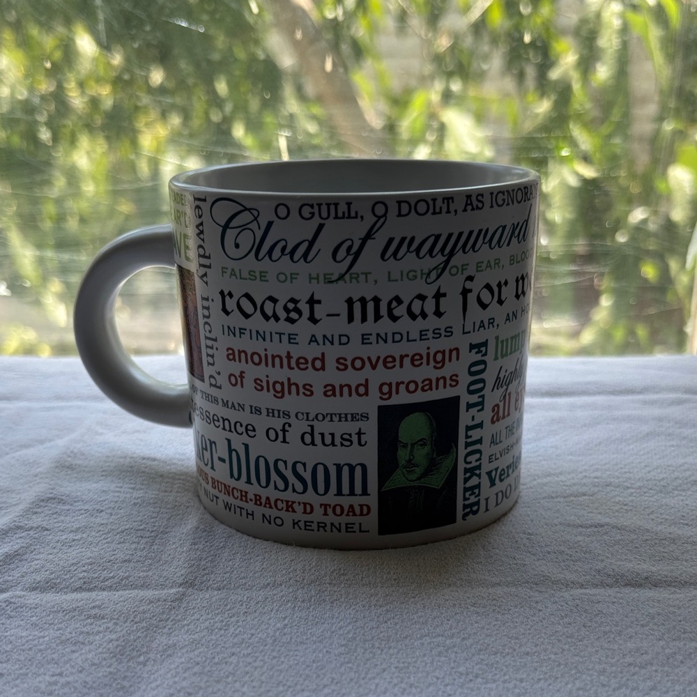 Shakespearean Insults Mug